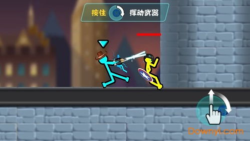 游戏火柴人冲,指尖上的热血战场