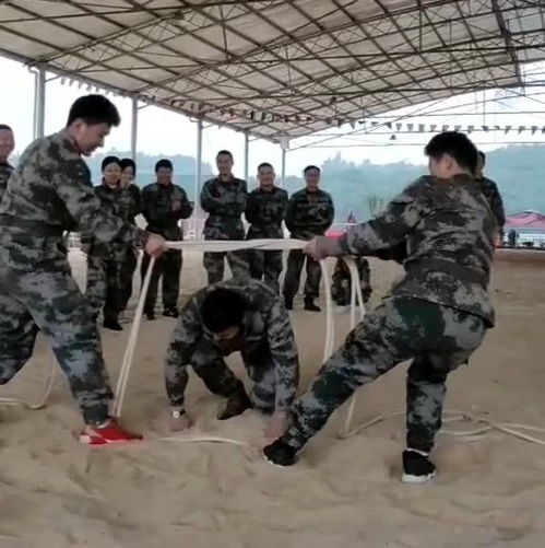 军训有没游戏,趣味游戏点缀青春历练