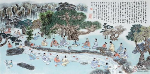 流水曲觞游戏,上巳节的传统雅集与兰亭诗会传奇