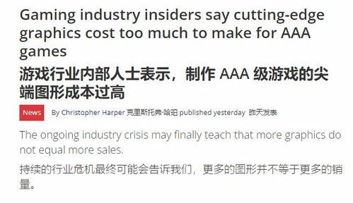 三a游戏成本,行业压力与挑战并存